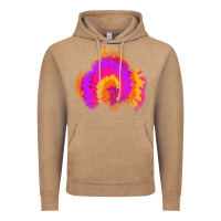 Vintage Coffee tie dye glitter patch Vintage Hoodie - AdoDesignShop