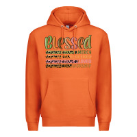 Carrot retro blessed redeemed quotes Premium Hoodie - MaliasSmallBusiness