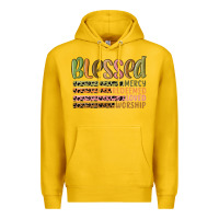 Lemon retro blessed redeemed quotes Premium Hoodie - MaliasSmallBusiness