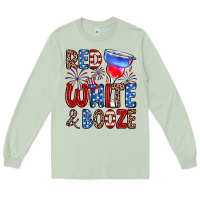 Matcha red white and booze Long Sleeve Tee - Zillion Design Studio