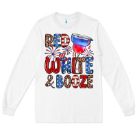 White red white and booze Long Sleeve Tee - Zillion Design Studio