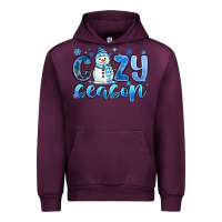 Mauve Wine cozy season Urban Hoodie - MaliasSmallBusiness