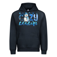 Navy cozy season Urban Hoodie - MaliasSmallBusiness