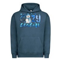 Pigment Midnight Navy cozy season Urban Hoodie - MaliasSmallBusiness