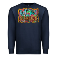 Navy hot girl summer Premium Sweatshirt - Artiststas