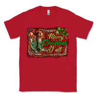 Red merry christmas y'all boots Classic Tee - RanaPortraitStore