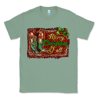Sage merry christmas y'all boots Classic Tee - RanaPortraitStore