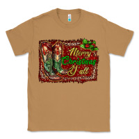 Toasted Coconut merry christmas y'all boots Classic Tee - RanaPortraitStore