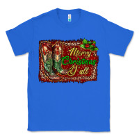 True Royal merry christmas y'all boots Classic Tee - RanaPortraitStore