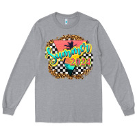 Heather Grey summer 2024 Long Sleeve Tee - texasbilliewilder