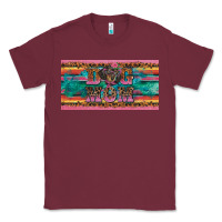 Burgundy dog mom danchshund  license plate template Classic Tee - BarkalooDesign