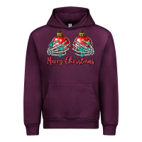 Mauve Wine merry christmas Urban Hoodie - MaliasSmallBusiness