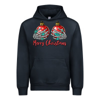 Navy merry christmas Urban Hoodie - MaliasSmallBusiness