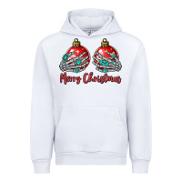 White merry christmas Urban Hoodie - MaliasSmallBusiness