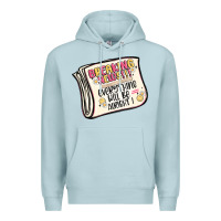 Blue Mist breaking news everything will be alright Premium Hoodie - MaliasSmallBusiness