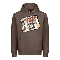 Coffee breaking news everything will be alright Premium Hoodie - MaliasSmallBusiness