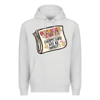 Dove Grey breaking news everything will be alright Premium Hoodie - MaliasSmallBusiness