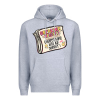 Heather Grey breaking news everything will be alright Premium Hoodie - MaliasSmallBusiness