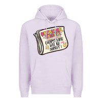 Lilac breaking news everything will be alright Premium Hoodie - MaliasSmallBusiness