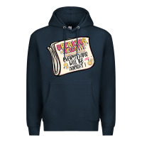 Navy breaking news everything will be alright Premium Hoodie - MaliasSmallBusiness