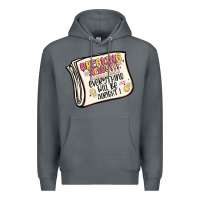 Rock breaking news everything will be alright Premium Hoodie - MaliasSmallBusiness