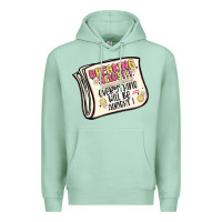 Seafoam breaking news everything will be alright Premium Hoodie - MaliasSmallBusiness