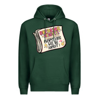 Sports Green breaking news everything will be alright Premium Hoodie - MaliasSmallBusiness