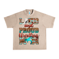 French Oak loud and proud wrestling mom Urban Heavy Tee - RanaPortraitStore