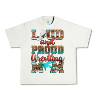 Pistachio loud and proud wrestling mom Urban Heavy Tee - RanaPortraitStore