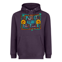 Plum spoiler alert i dont care Heavyweight Hoodie - AdoDesignShop