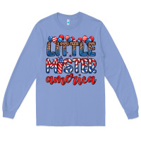 Colony Blue little mister America Long Sleeve Tee - Zillion Design Studio