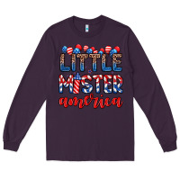 Plum little mister America Long Sleeve Tee - Zillion Design Studio
