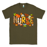 Army Green fall nurse Classic Tee - Zillion Design Studio