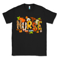 Black fall nurse Classic Tee - Zillion Design Studio