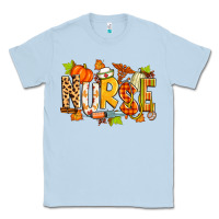 Dusty Blue fall nurse Classic Tee - Zillion Design Studio