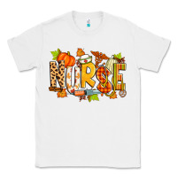 White fall nurse Classic Tee - Zillion Design Studio