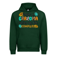 Forest Green Being a Grandma Makes My Life Complete Urban Hoodie - MaliasSmallBusiness