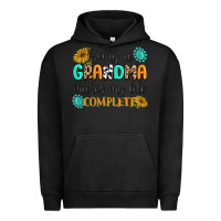 Pigment Black Being a Grandma Makes My Life Complete Urban Hoodie - MaliasSmallBusiness