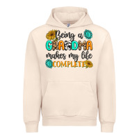 Sandshell Being a Grandma Makes My Life Complete Urban Hoodie - MaliasSmallBusiness