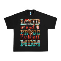 Black loud and proud football mom Urban Heavy Tee - RanaPortraitStore