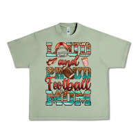 Oil Green loud and proud football mom Urban Heavy Tee - RanaPortraitStore