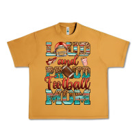 Peanut Butter loud and proud football mom Urban Heavy Tee - RanaPortraitStore