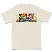 Bone Christmas Jolly Teacher Premium Tee - Artiststas