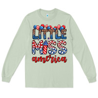 Matcha little miss America Long Sleeve Tee - Zillion Design Studio