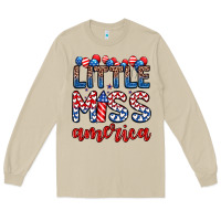 Mushroom little miss America Long Sleeve Tee - Zillion Design Studio
