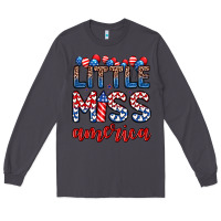 Smoke little miss America Long Sleeve Tee - Zillion Design Studio