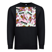 Black teacher thunderbolt and glasses Premium Sweatshirt - BundleAndBundleShop