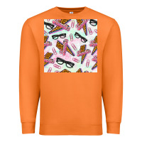 Carrot teacher thunderbolt and glasses Premium Sweatshirt - BundleAndBundleShop