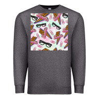 Charcoal Heather teacher thunderbolt and glasses Premium Sweatshirt - BundleAndBundleShop