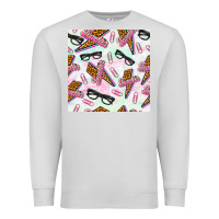 Dove Grey teacher thunderbolt and glasses Premium Sweatshirt - BundleAndBundleShop
